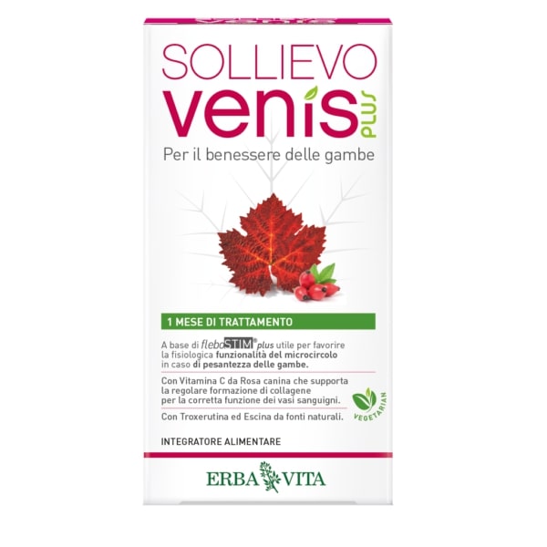 Sollievo Venis Plus 60 capsule vegetali