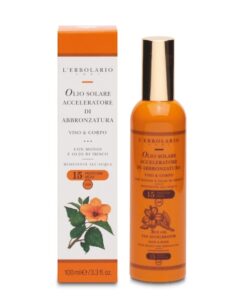 Olio solare acceleratore di abbronzatura Viso & Corpo SPF 15 100 ml