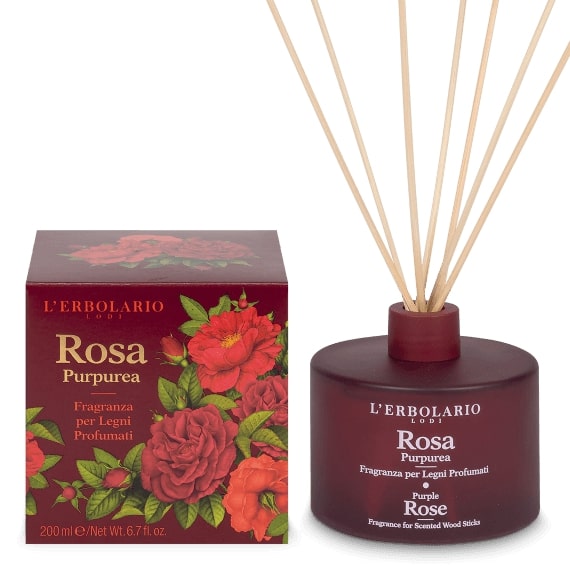 Rosa Purpurea Fragranza per Legni profumati 200 ml