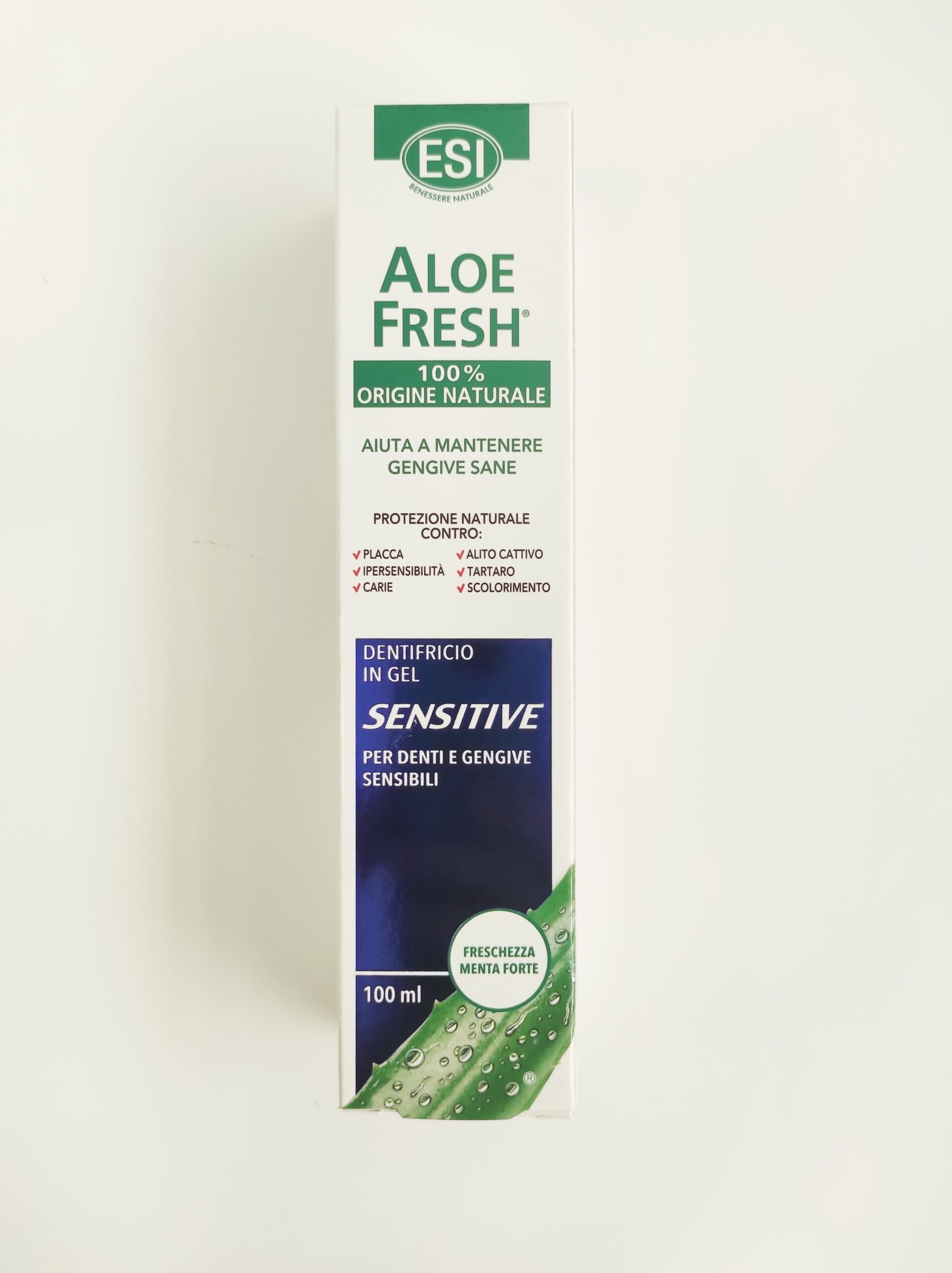 Aloe Fresh Sensitive 100ml - gusto menta