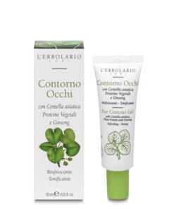 Contorno occhi con Centella asiatica, Proteine Vegetali e Ginseng 15 ml