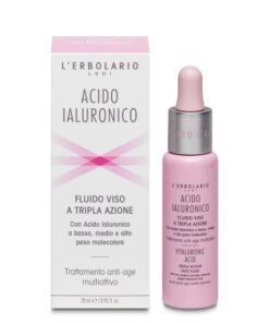 Acido Ialuronico Fluido Viso a Tripla Azione Trattamento anti-age
multiattivo 28 ml
