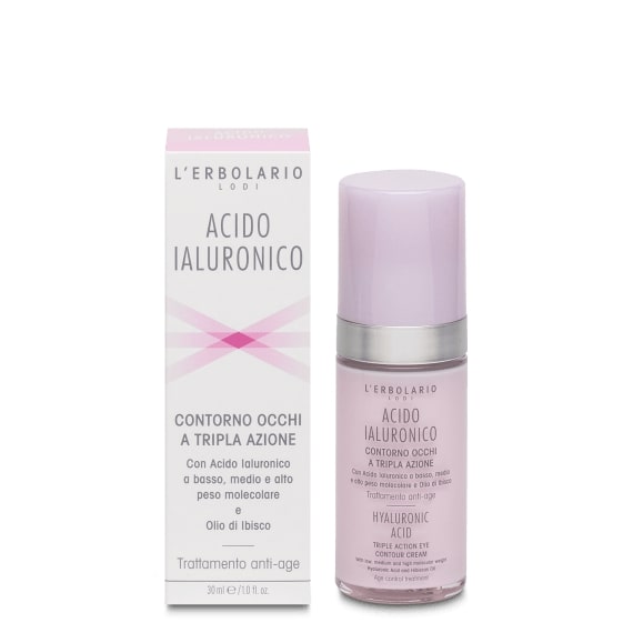 Acido Ialuronico Contorno Occhi a Tripla Azione Trattamento antiage 30 ml
