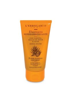 Unguento superabbronzante con Carota, Mallo di Noce & Aloe - senza filtri 75 ml