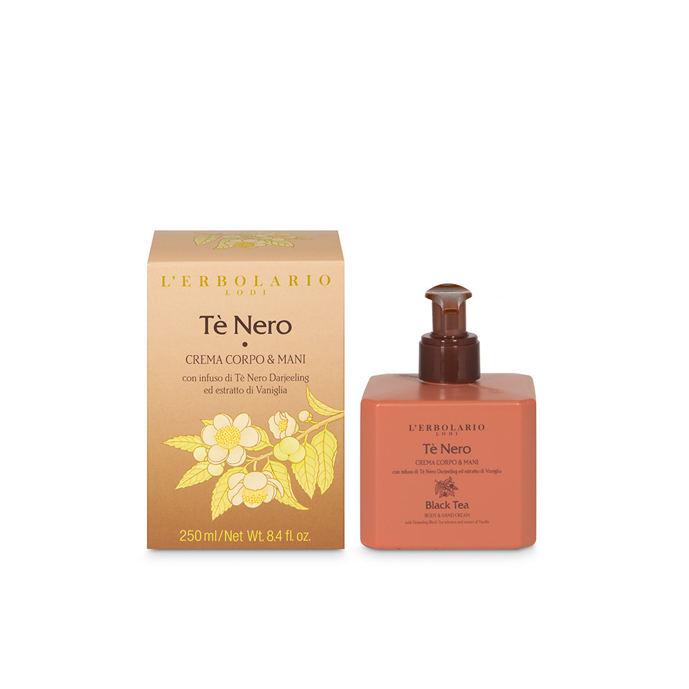 Tè Nero Crema Corpo & Mani 250 ml