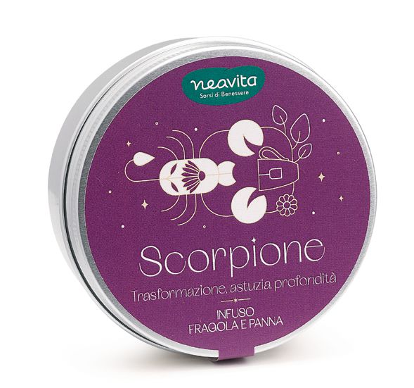 Zodiaco - Tiny Tin Scorpione con 5 filtroscrigno