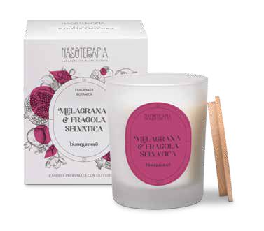 Candela Melagrana e Fragola Selvatica - 180g