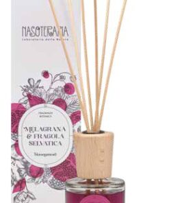 Melagrana e Fragola Selvatica - diffusore con bastoncini 100ml