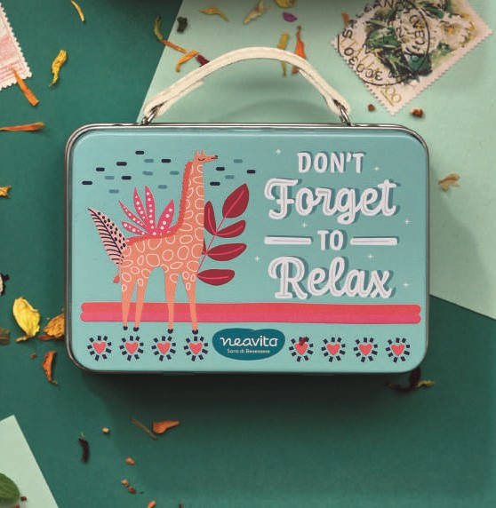 Pensieri Belli - Cofanetto Valigetta Giraffa con 4 filtroscrigno