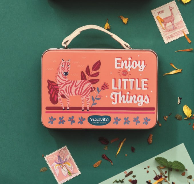 Pensieri Belli - Cofanetto Valigetta Zebra con 4 filtroscrigno