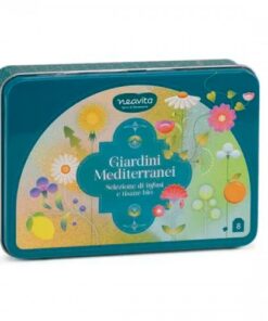 Giardini Mediterranei - cofanetto in latta con 8 filtroscrigno